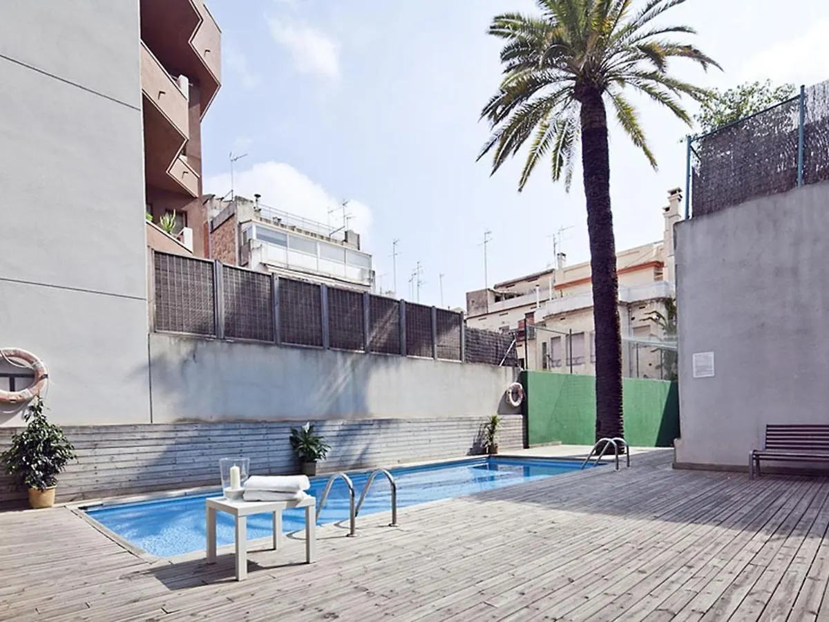 Apartment Mid-Term Rentals In Barcelona With Swimming Pool