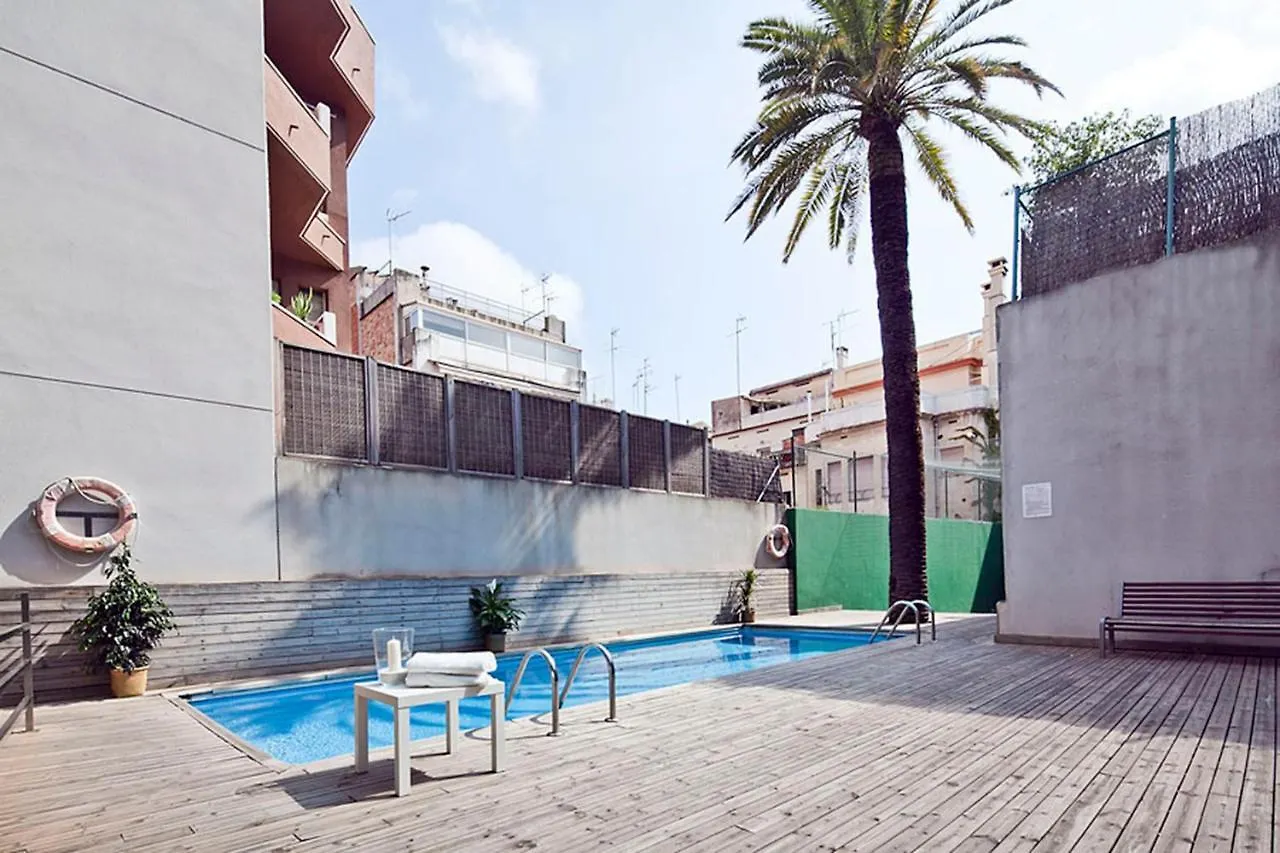 Mid-Term Rentals In Barcelona With Swimming Pool 0*,  Spain